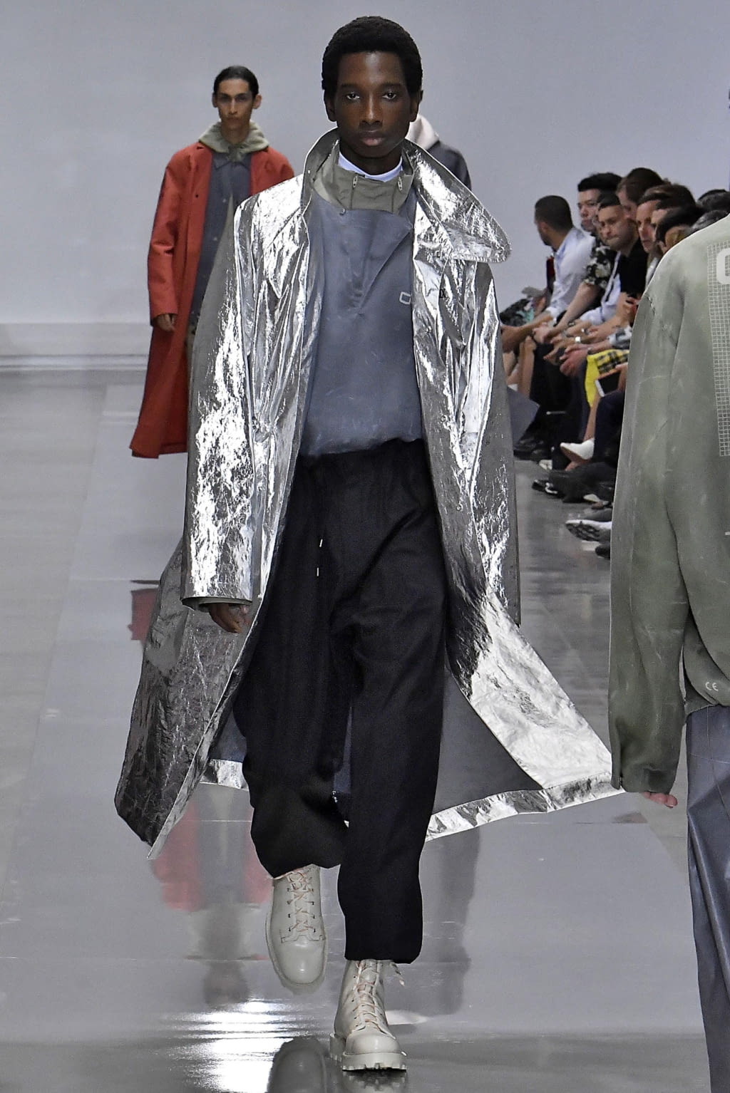 Fashion Week Paris Spring/Summer 2019 look 3 from the OAMC collection 男装