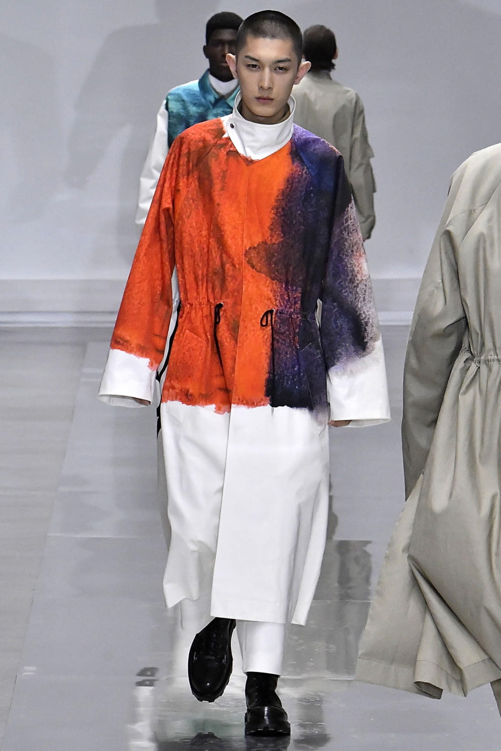 Fashion Week Paris Spring/Summer 2019 look 21 from the OAMC collection 男装