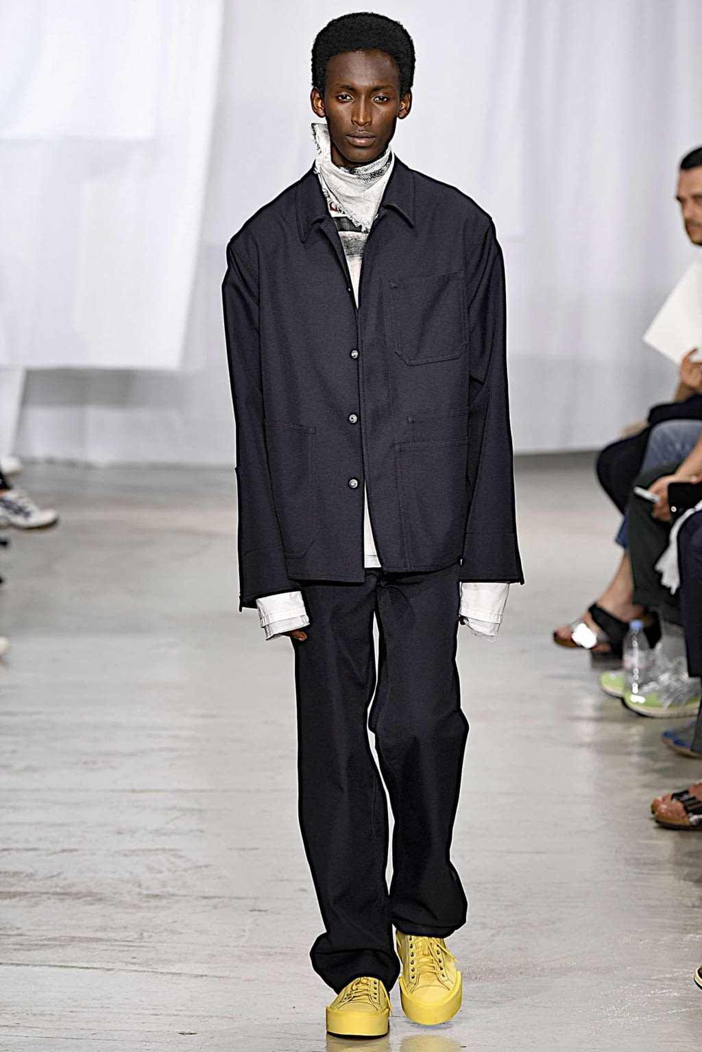 Fashion Week Paris Spring/Summer 2020 look 23 from the OAMC collection menswear