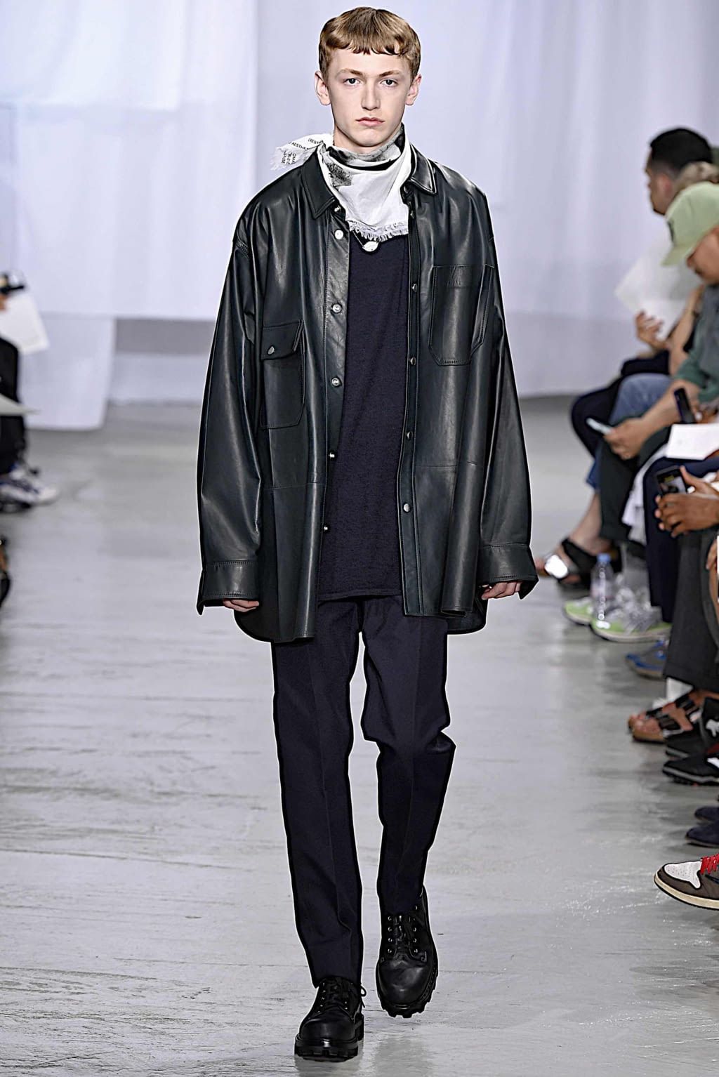 Fashion Week Paris Spring/Summer 2020 look 12 from the OAMC collection menswear