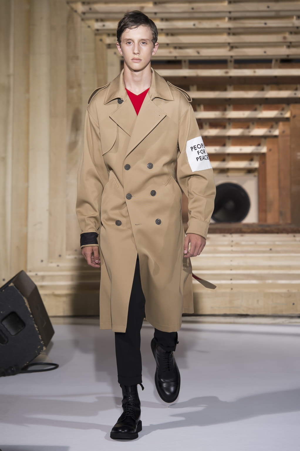 Fashion Week Paris Spring/Summer 2018 look 10 from the OAMC collection menswear