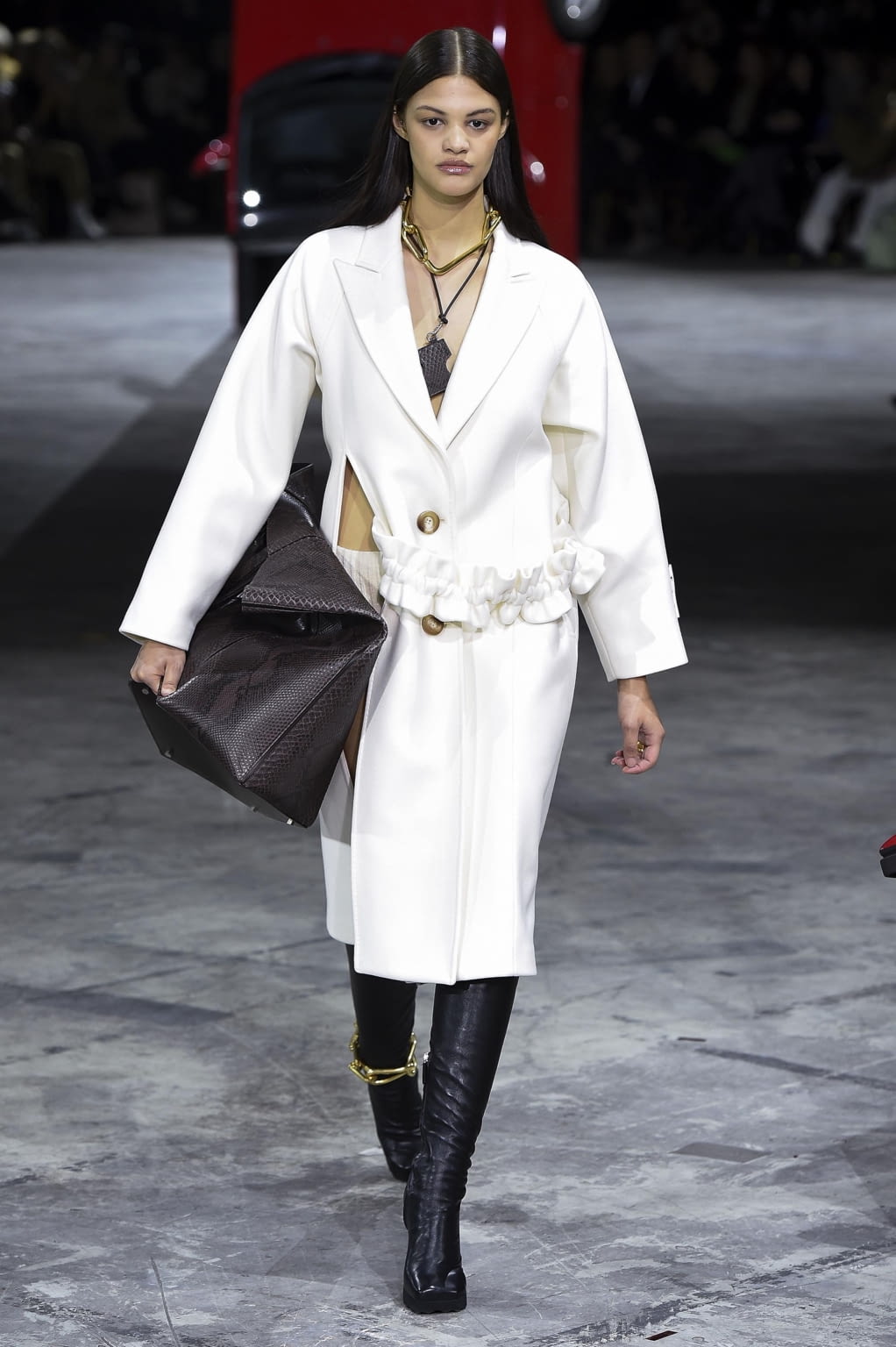 Fashion Week Paris Fall/Winter 2020 look 10 de la collection Off-White womenswear