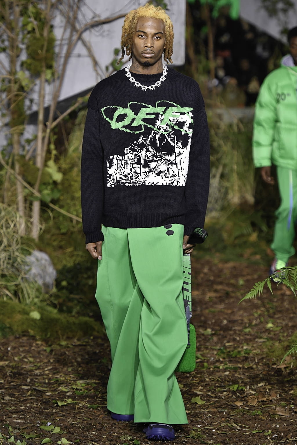 Fashion Week Paris Fall/Winter 2019 look 46 from the Off-White collection menswear