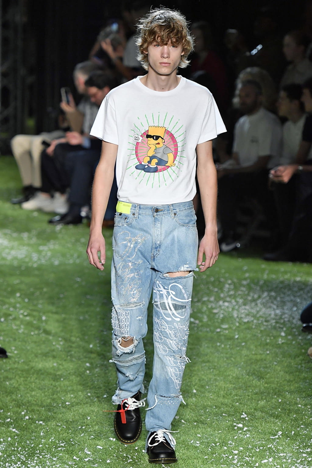 Fashion Week Paris Spring/Summer 2019 look 27 from the Off-White collection menswear