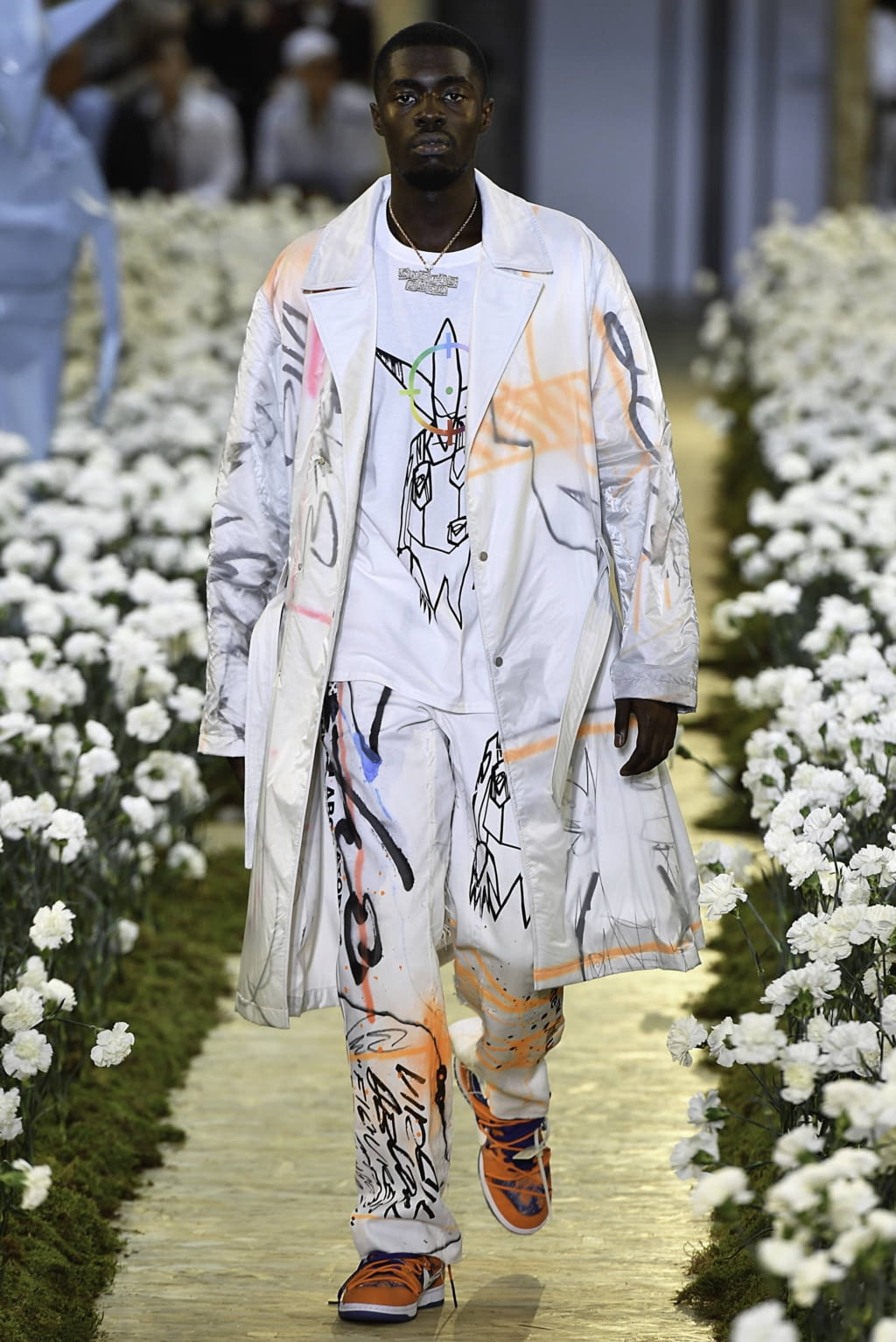 Fashion Week Paris Spring/Summer 2020 look 1 from the Off-White collection 男装