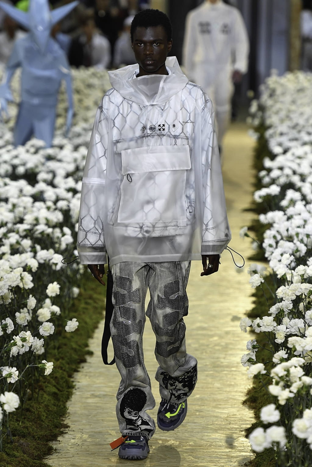 Fashion Week Paris Spring/Summer 2020 look 3 from the Off-White collection 男装