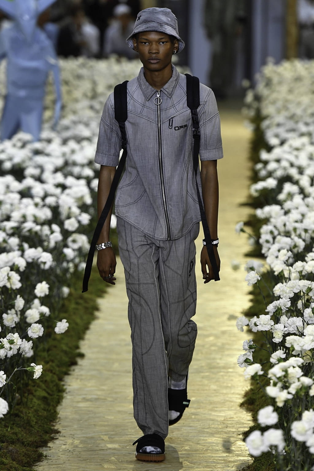 Fashion Week Paris Spring/Summer 2020 look 5 de la collection Off-White menswear
