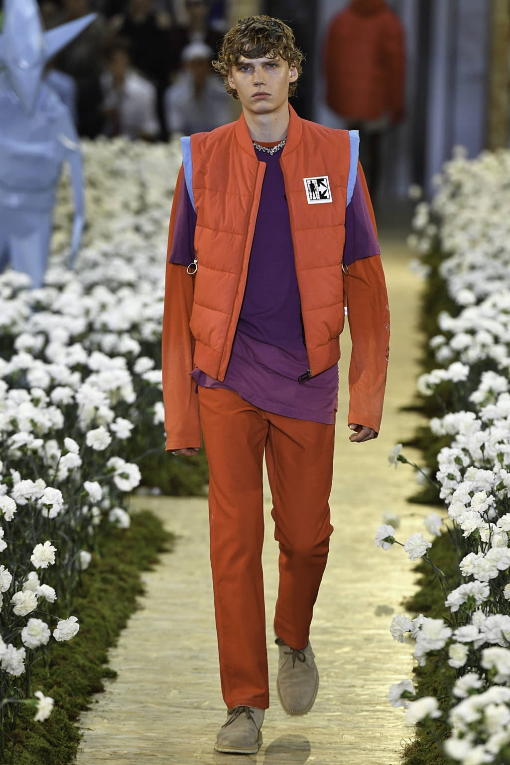 Fashion Week Paris Spring/Summer 2020 look 34 from the Off-White collection 男装
