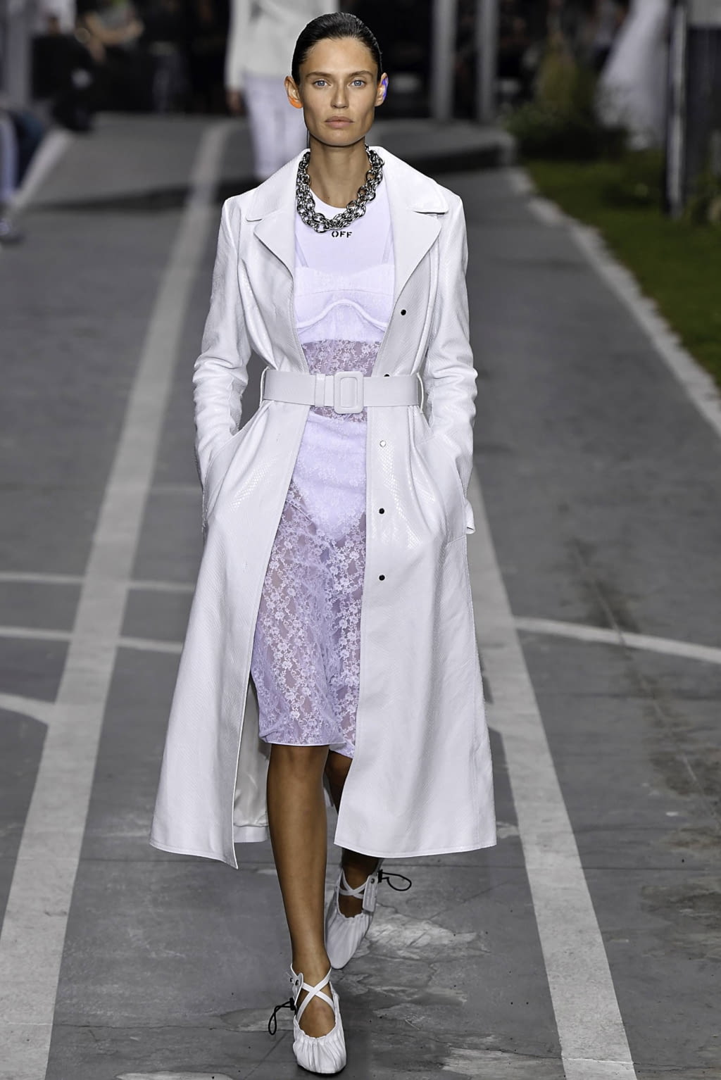 Fashion Week Paris Spring/Summer 2019 look 16 de la collection Off-White womenswear