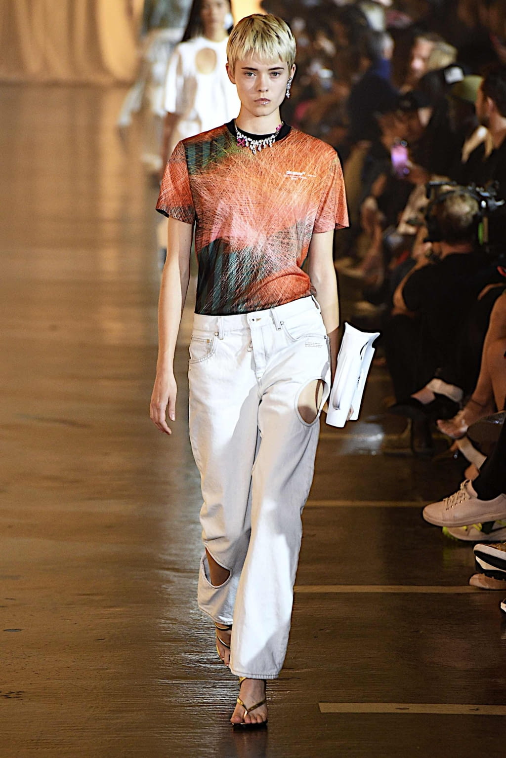 Fashion Week Paris Spring/Summer 2020 look 21 from the Off-White collection womenswear