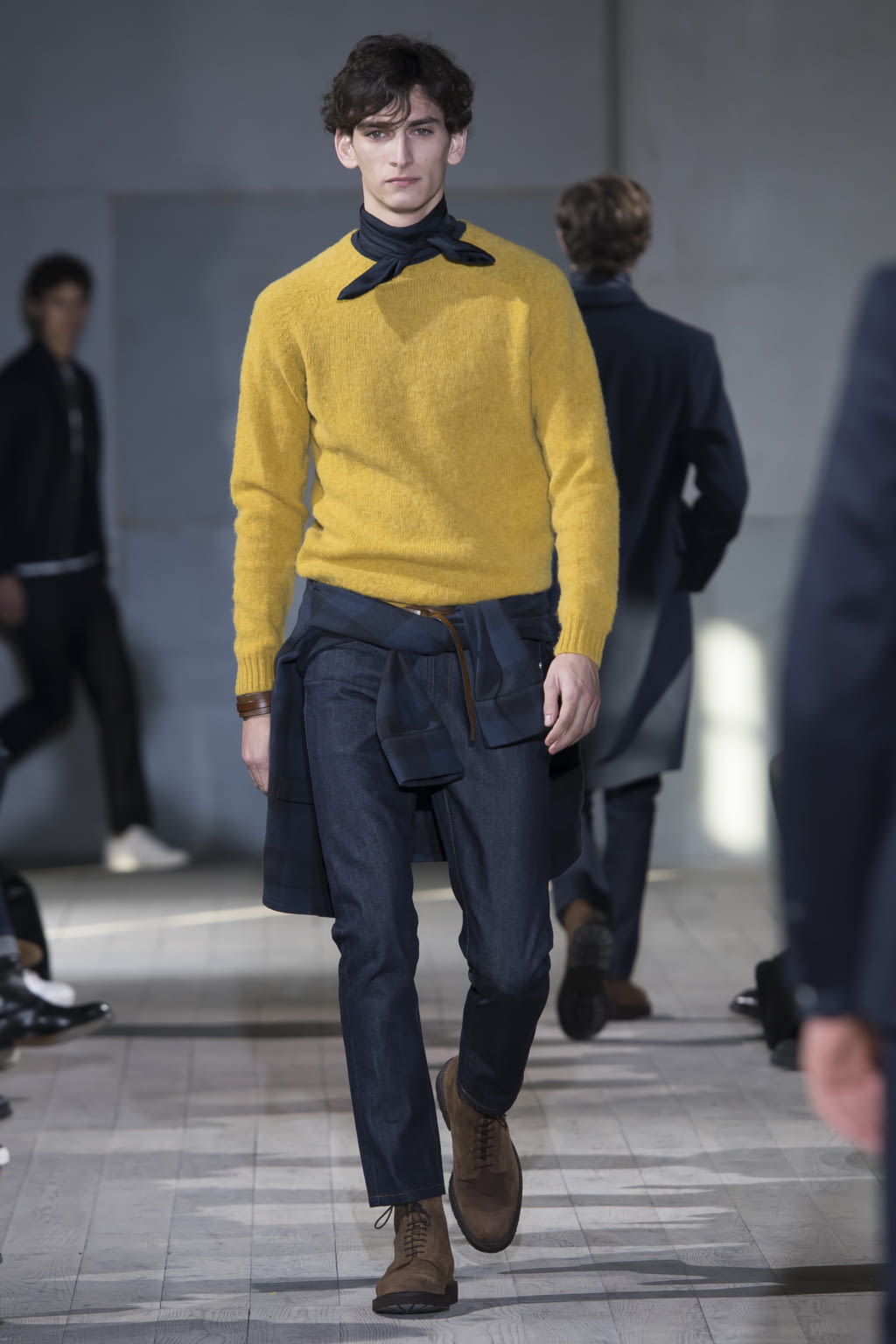 Fashion Week Paris Fall/Winter 2017 look 17 from the Officine Générale collection menswear