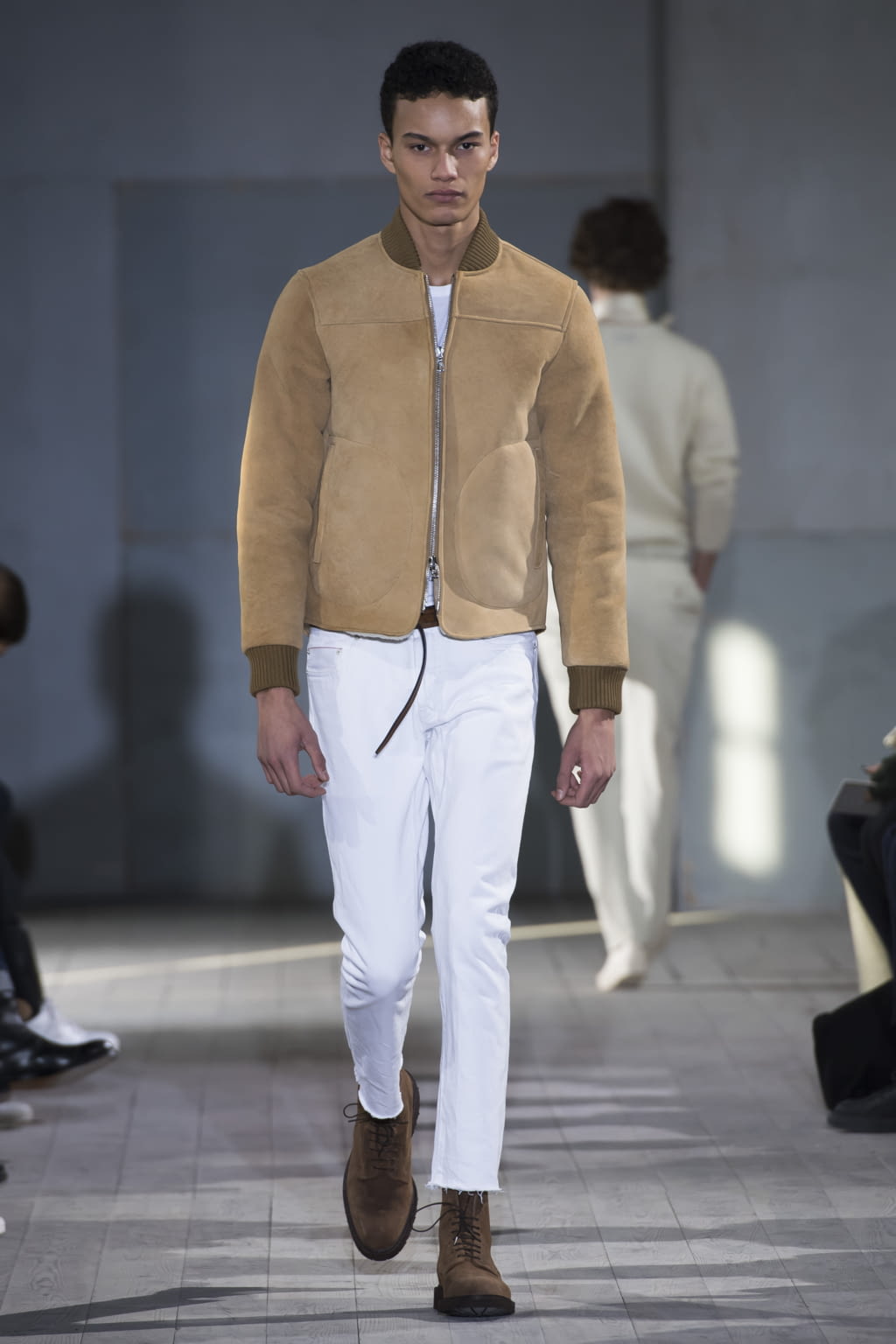 Fashion Week Paris Fall/Winter 2017 look 3 from the Officine Générale collection 男装