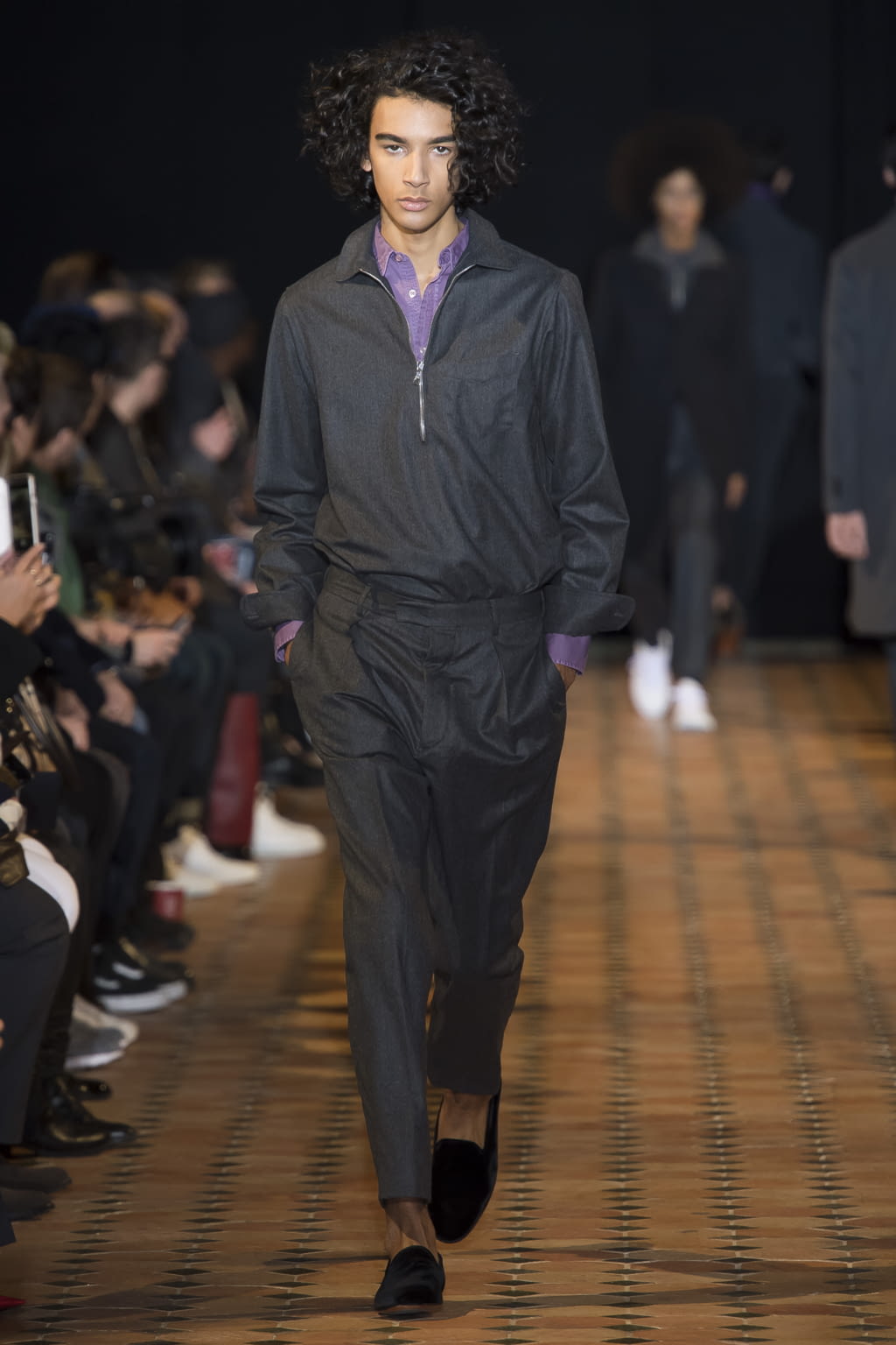 Fashion Week Paris Fall/Winter 2018 look 10 from the Officine Générale collection menswear