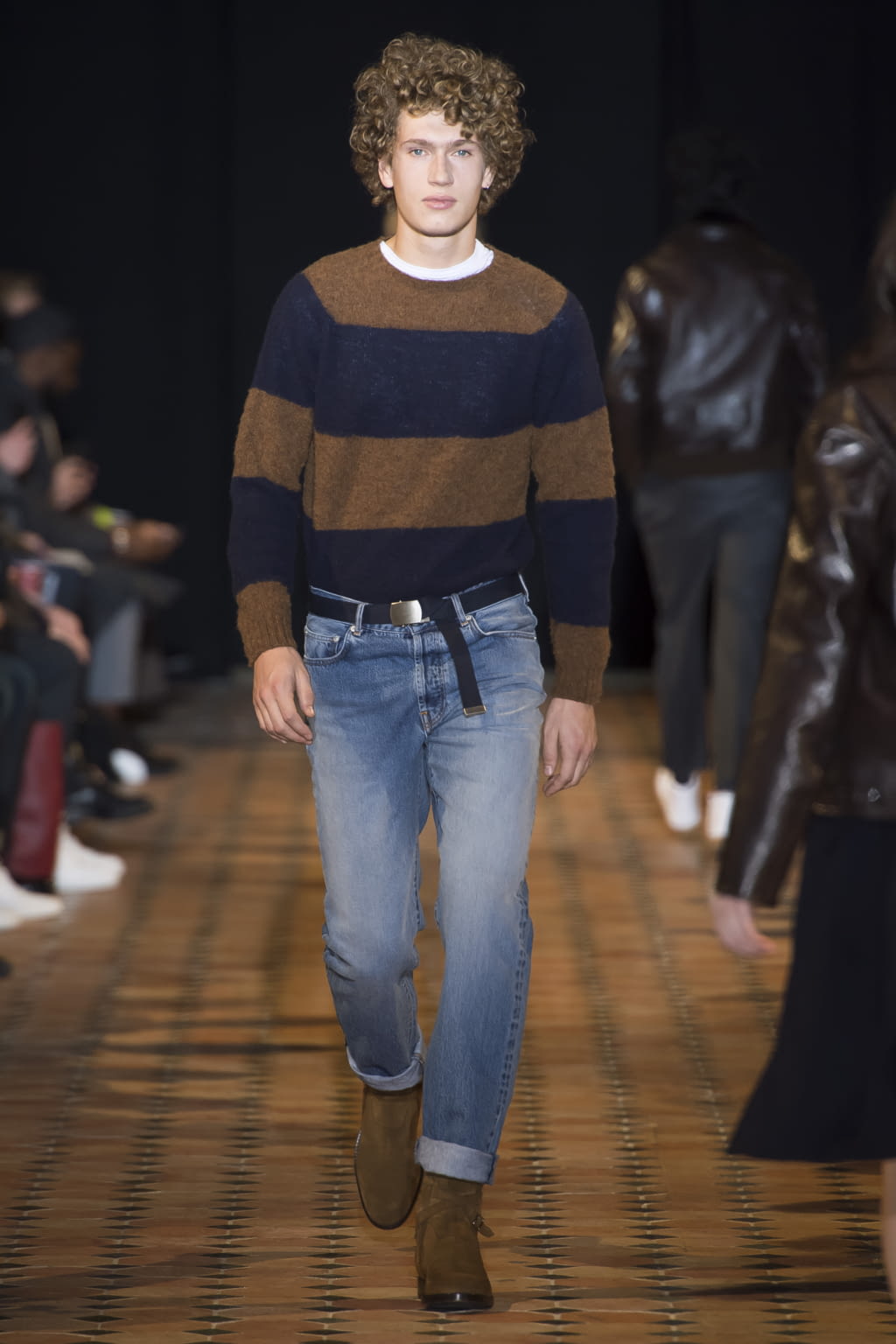 Fashion Week Paris Fall/Winter 2018 look 14 from the Officine Générale collection menswear