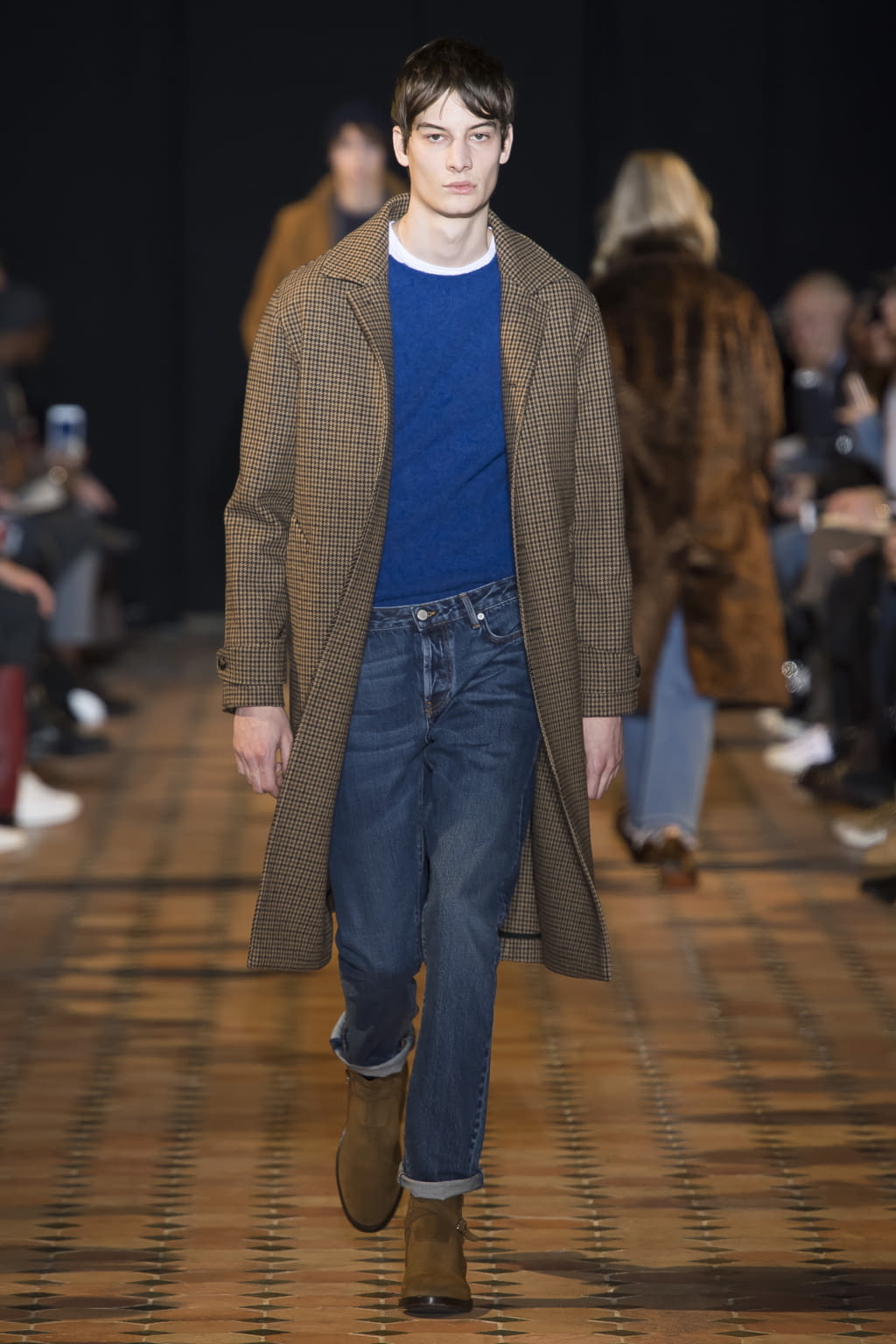 Fashion Week Paris Fall/Winter 2018 look 17 from the Officine Générale collection menswear
