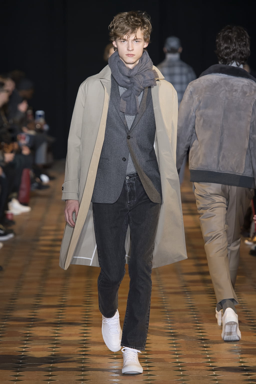 Fashion Week Paris Fall/Winter 2018 look 4 from the Officine Générale collection menswear