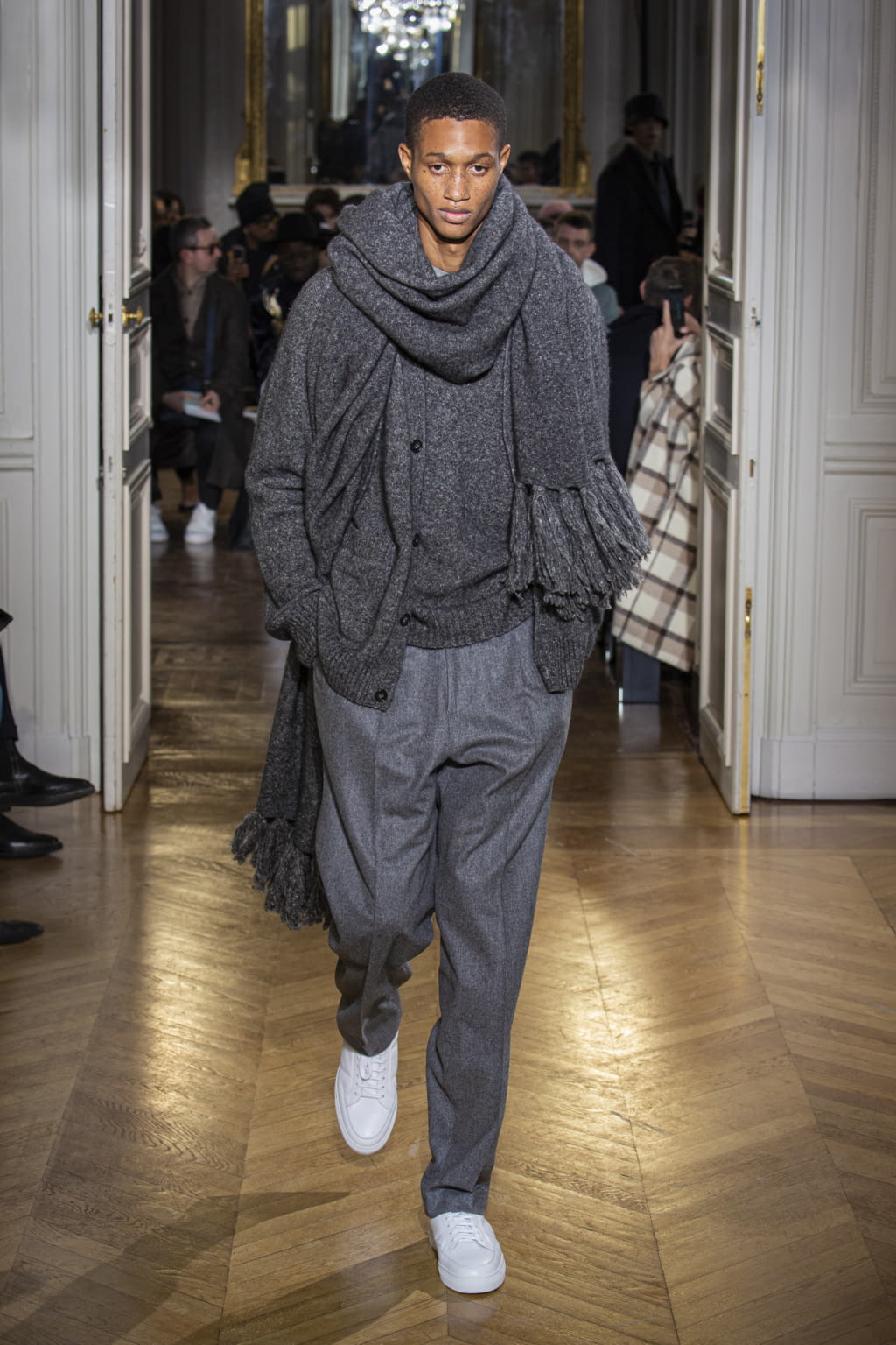 Fashion Week Paris Fall/Winter 2020 look 7 from the Officine Générale collection menswear