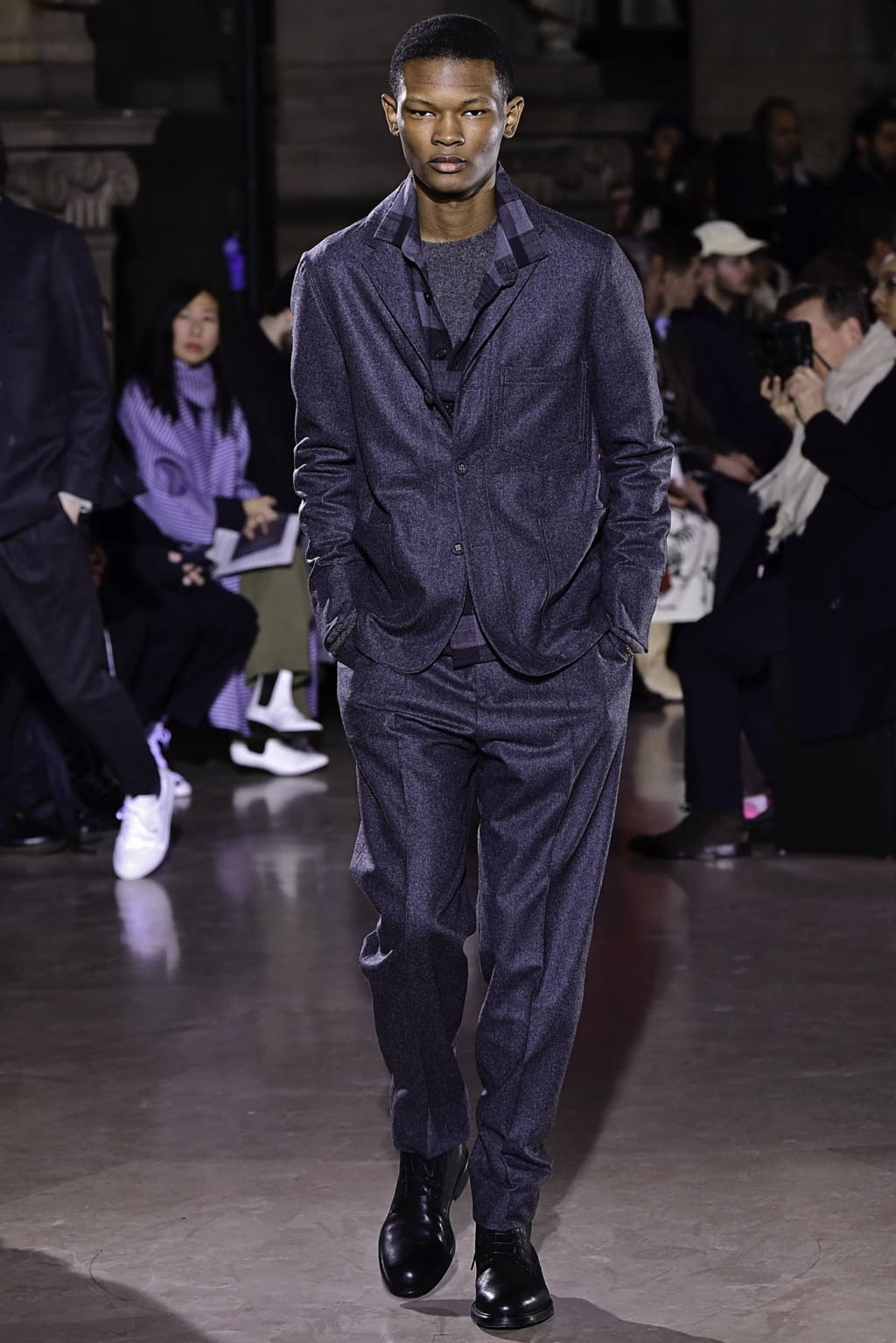 Fashion Week Paris Fall/Winter 2019 look 9 from the Officine Générale collection menswear