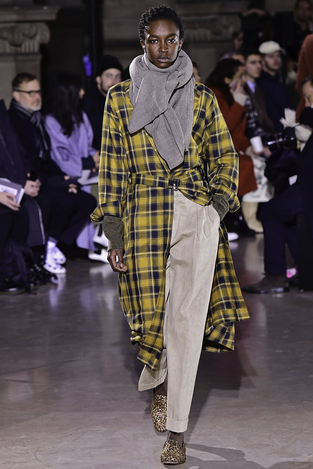 Fashion Week Paris Fall/Winter 2019 look 10 from the Officine Générale collection 男装