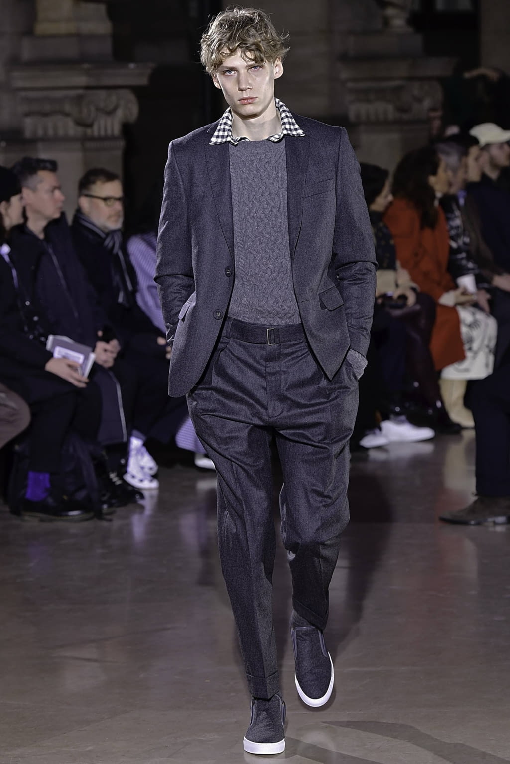 Fashion Week Paris Fall/Winter 2019 look 11 from the Officine Générale collection menswear