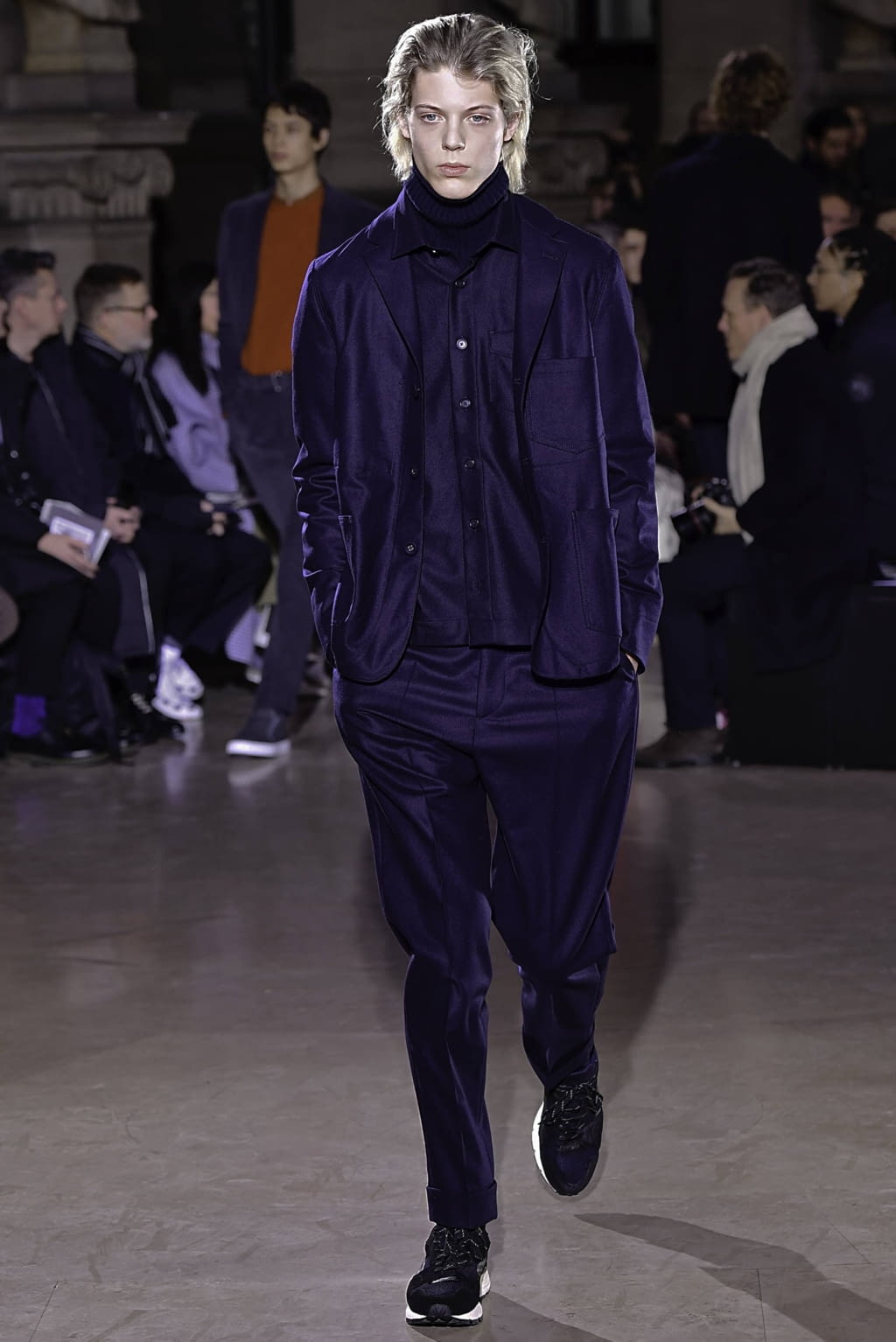 Fashion Week Paris Fall/Winter 2019 look 23 from the Officine Générale collection 男装