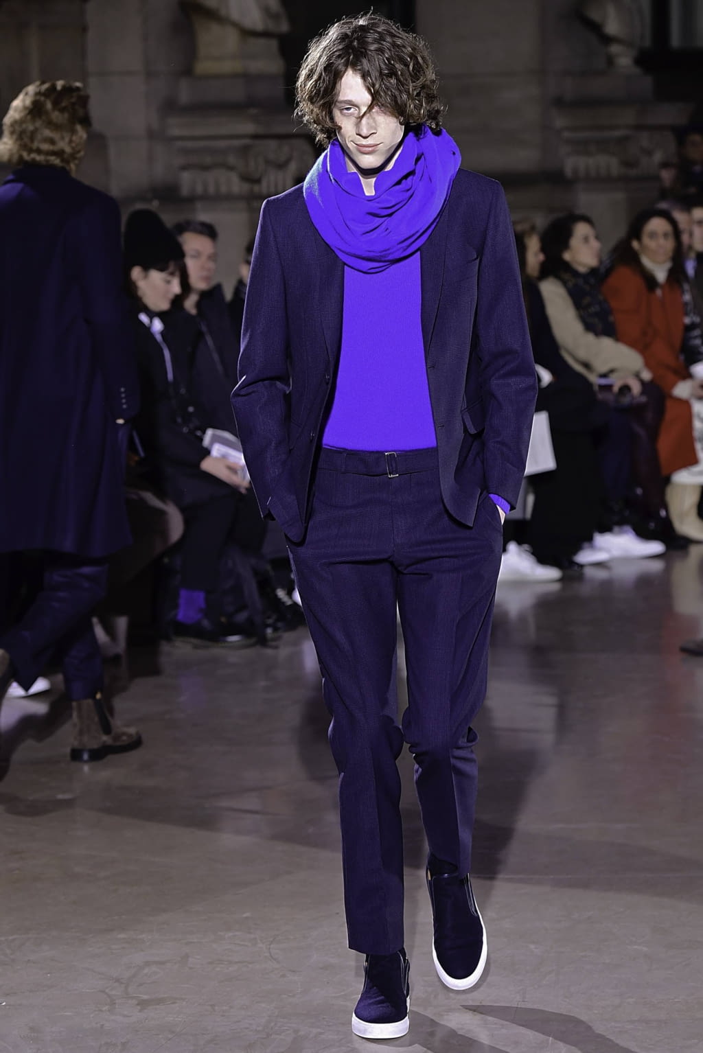 Fashion Week Paris Fall/Winter 2019 look 26 from the Officine Générale collection 男装