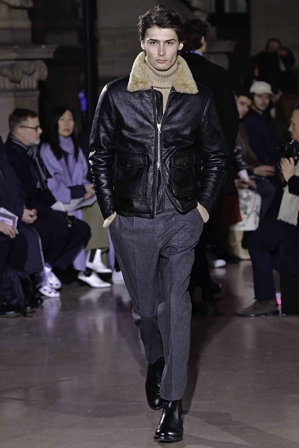 Fashion Week Paris Fall/Winter 2019 look 36 from the Officine Générale collection menswear