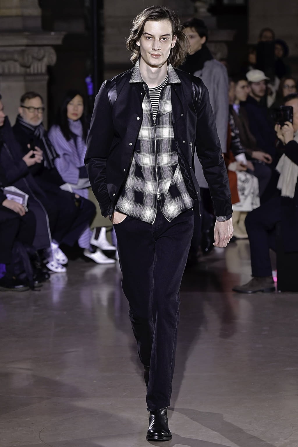 Fashion Week Paris Fall/Winter 2019 look 43 from the Officine Générale collection 男装