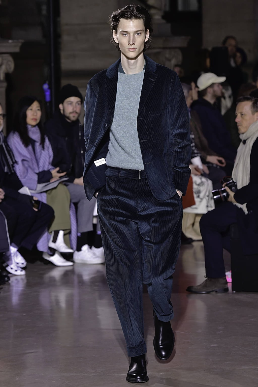 Fashion Week Paris Fall/Winter 2019 look 50 from the Officine Générale collection menswear