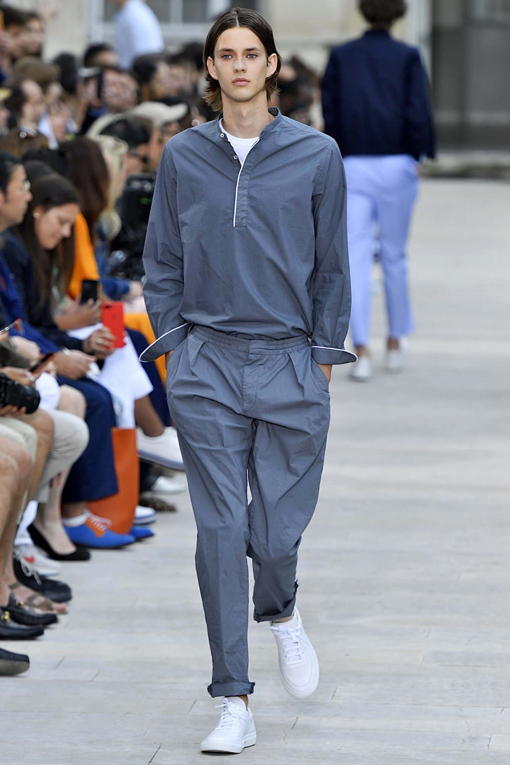 Fashion Week Paris Spring/Summer 2019 look 4 from the Officine Générale collection 男装