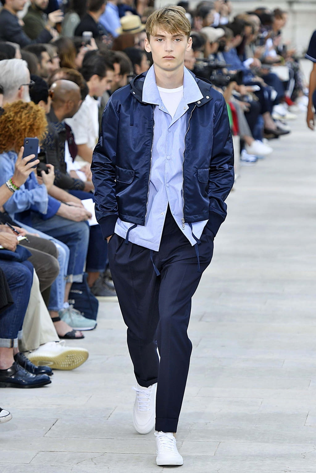 Fashion Week Paris Spring/Summer 2019 look 14 from the Officine Générale collection menswear