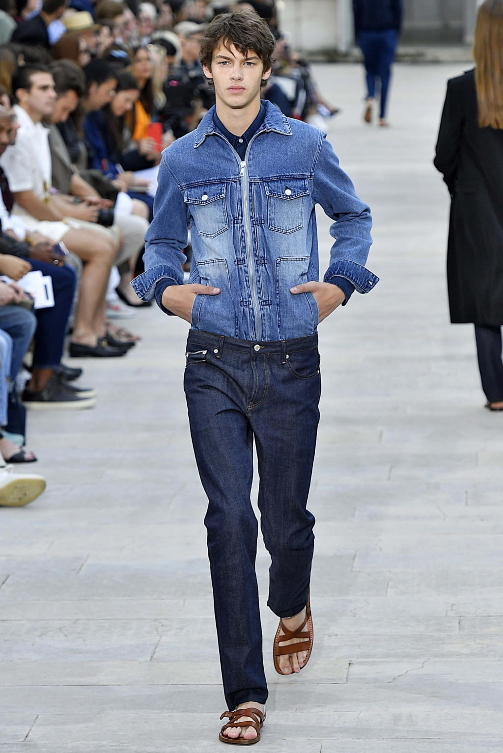 Fashion Week Paris Spring/Summer 2019 look 24 from the Officine Générale collection menswear