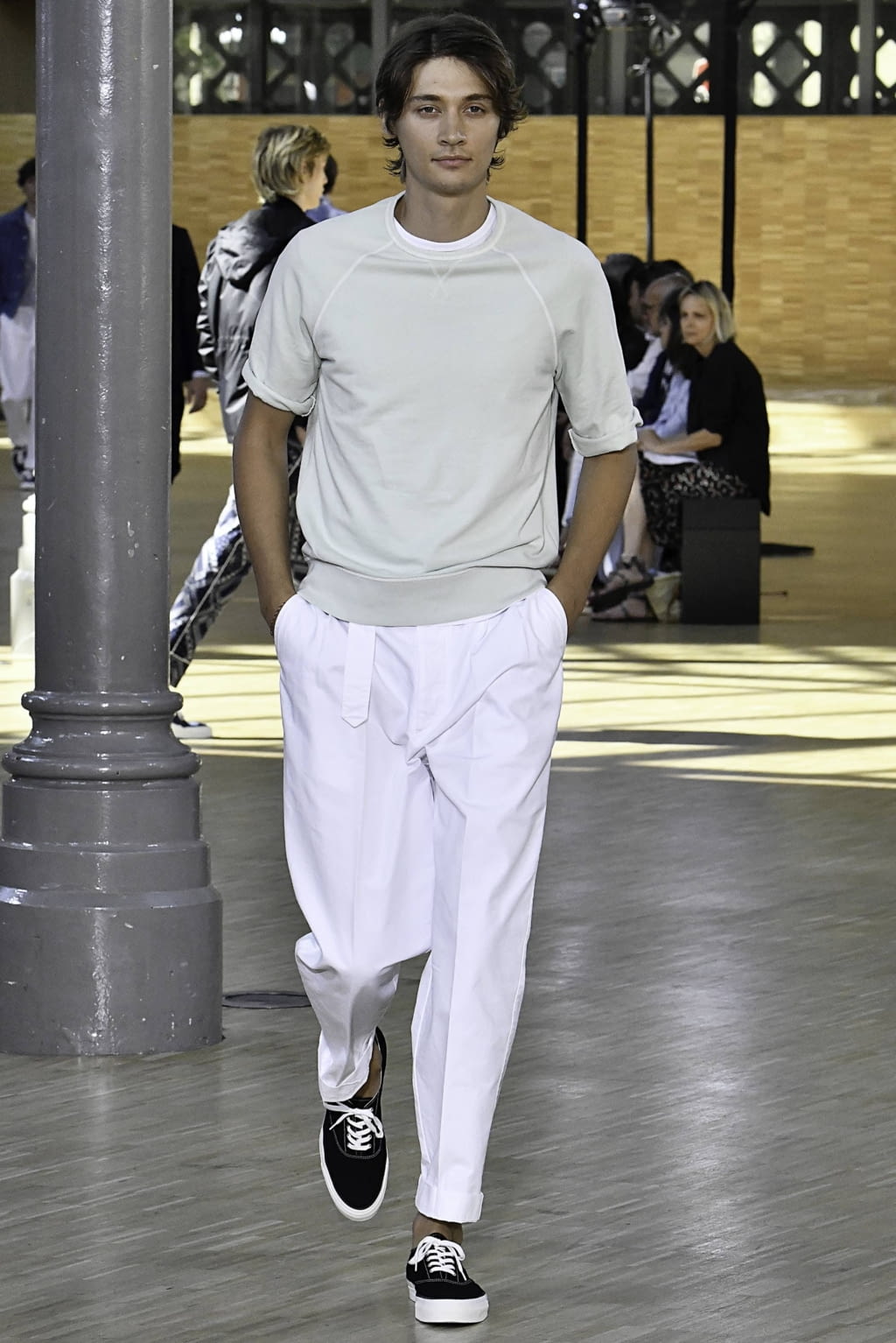 Fashion Week Paris Spring/Summer 2020 look 7 from the Officine Générale collection menswear