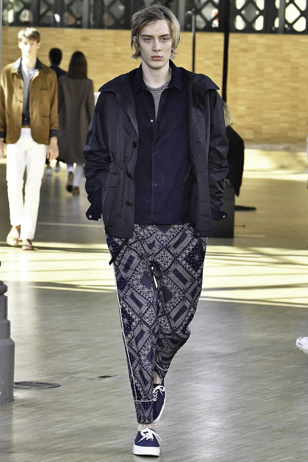 Fashion Week Paris Spring/Summer 2020 look 13 from the Officine Générale collection menswear