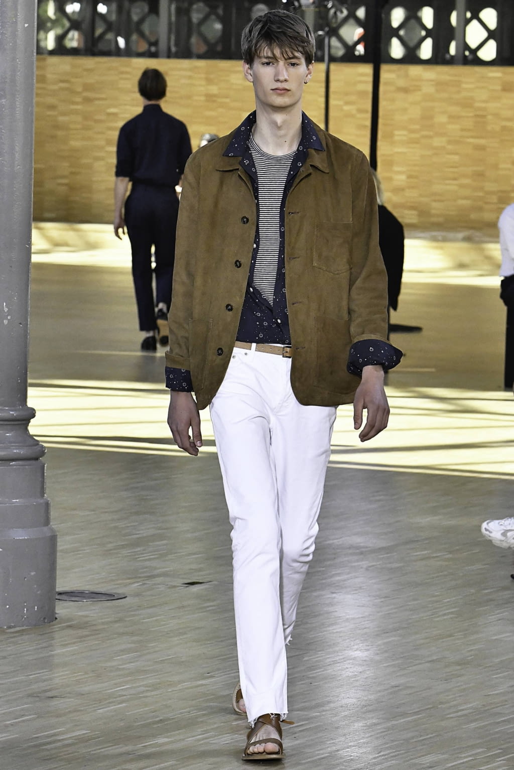 Fashion Week Paris Spring/Summer 2020 look 14 from the Officine Générale collection menswear
