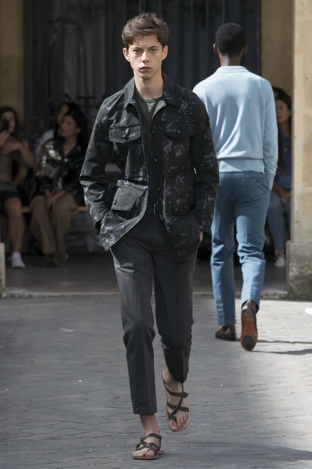 Fashion Week Paris Spring/Summer 2018 look 30 from the Officine Générale collection menswear