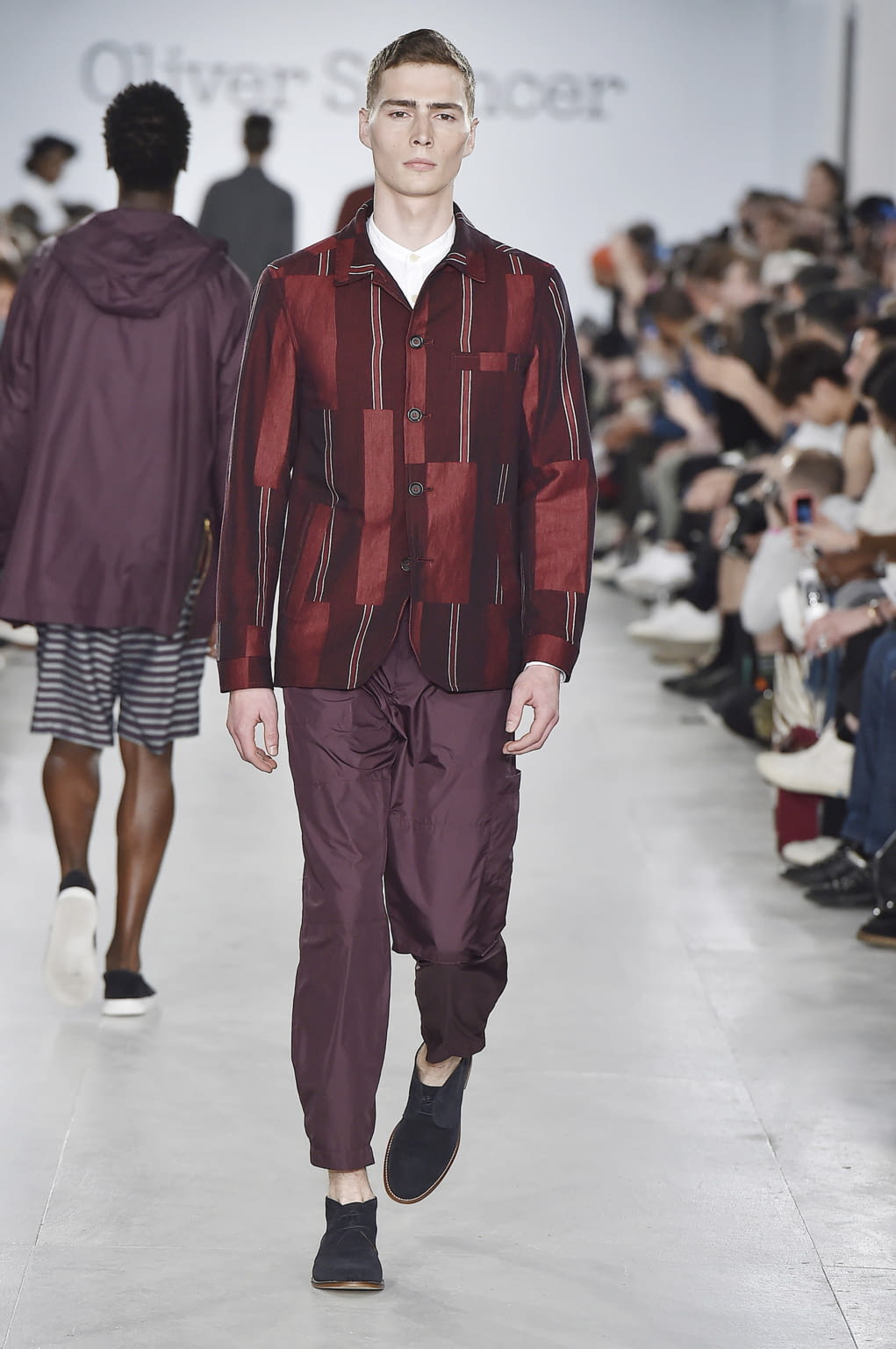 Fashion Week London Spring/Summer 2017 look 11 from the Oliver Spencer collection menswear
