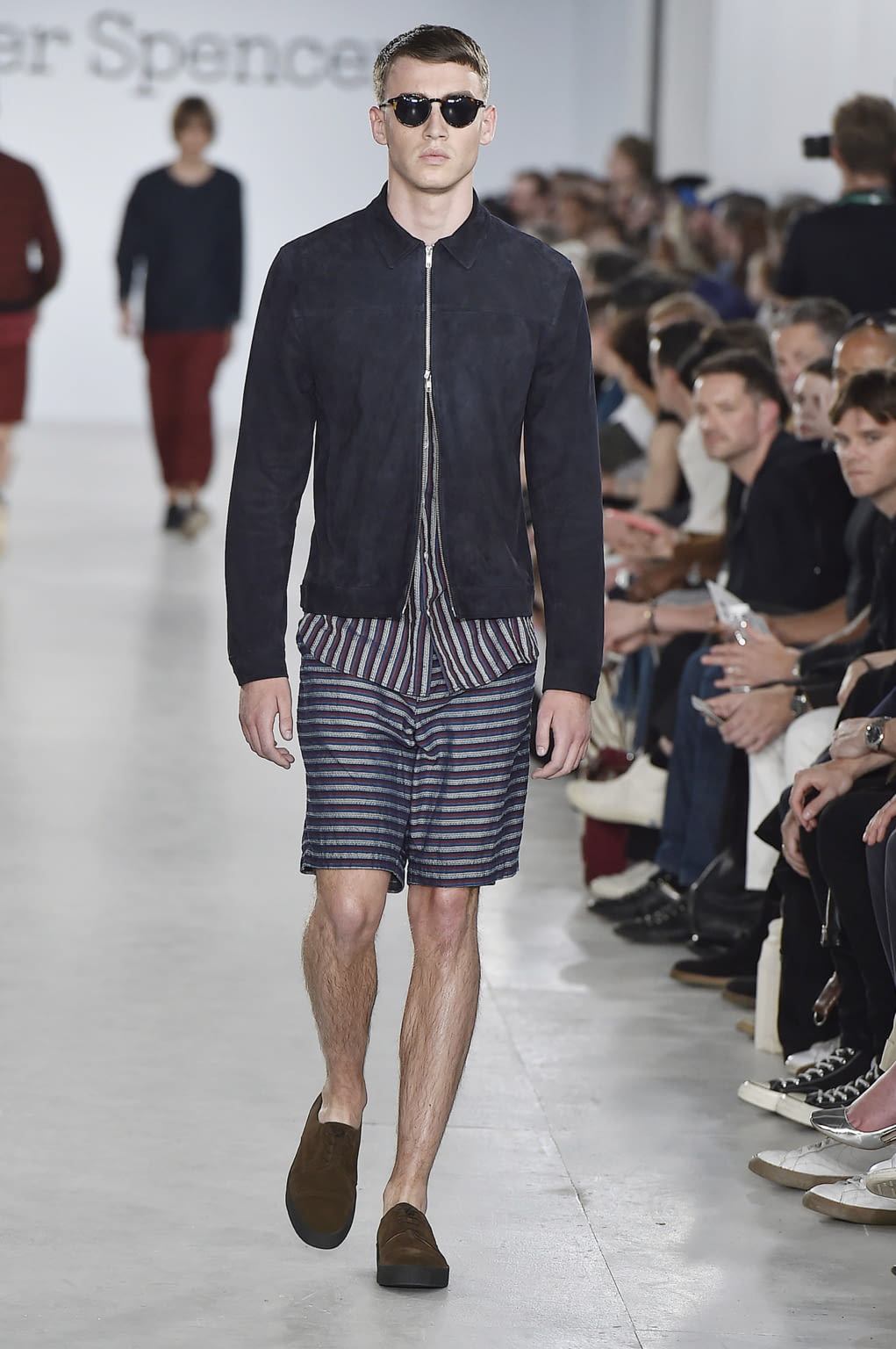 Fashion Week London Spring/Summer 2017 look 14 from the Oliver Spencer collection 男装