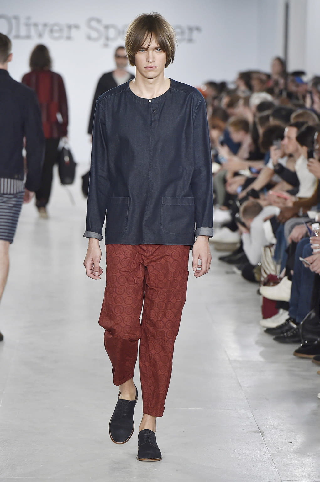 Fashion Week London Spring/Summer 2017 look 15 from the Oliver Spencer collection menswear