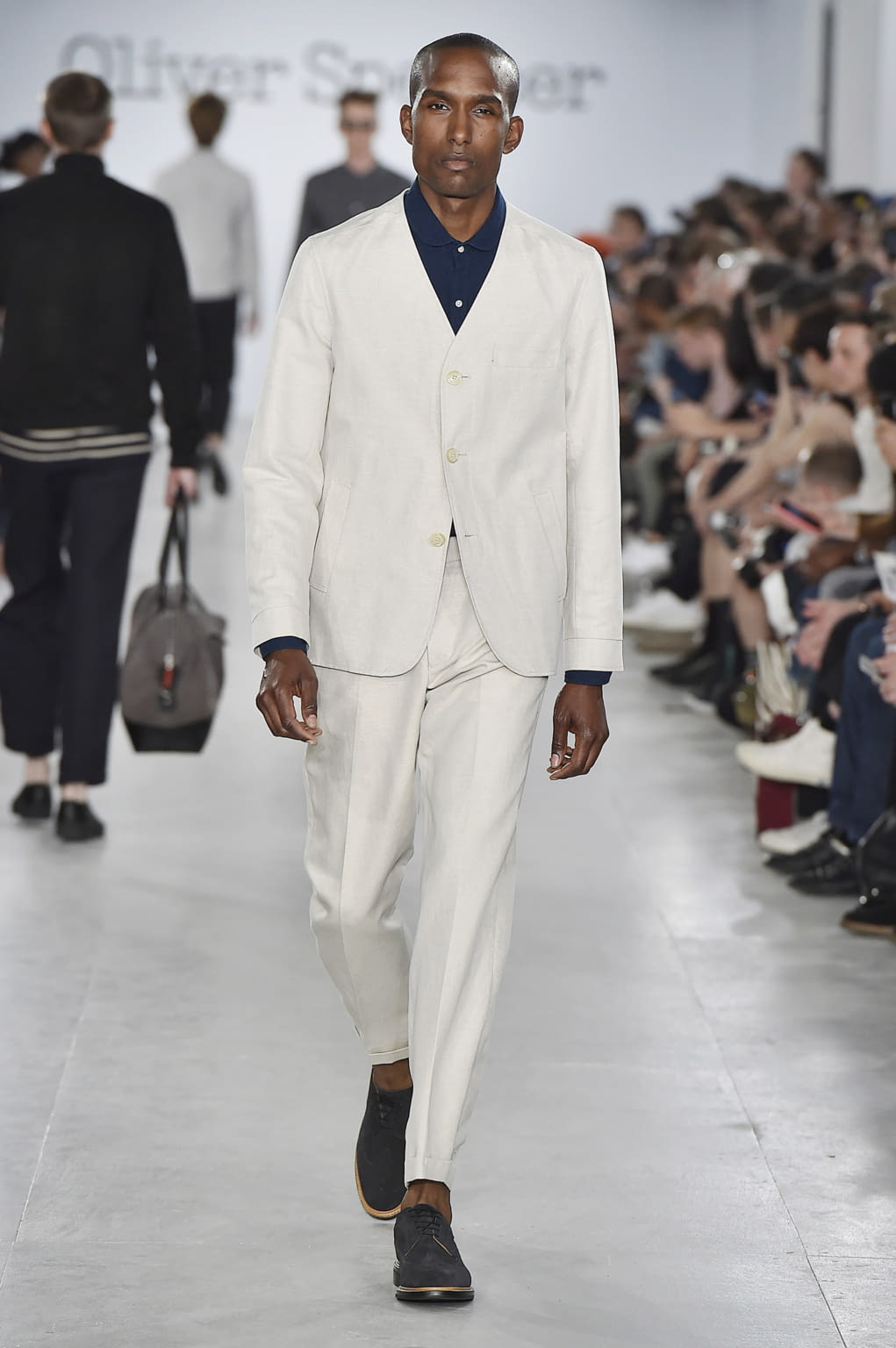 Fashion Week London Spring/Summer 2017 look 19 from the Oliver Spencer collection menswear