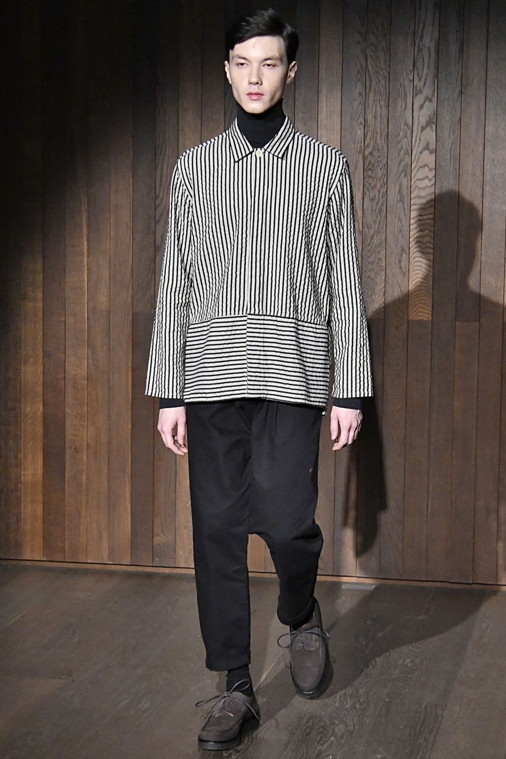 Fashion Week London Fall/Winter 2019 look 7 from the Oliver Spencer collection menswear