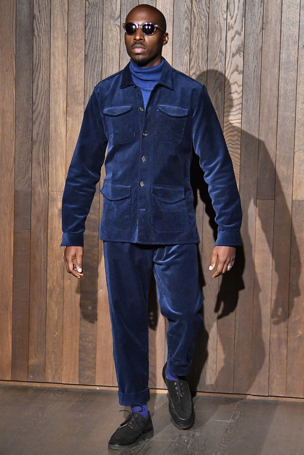Fashion Week London Fall/Winter 2019 look 12 from the Oliver Spencer collection 男装