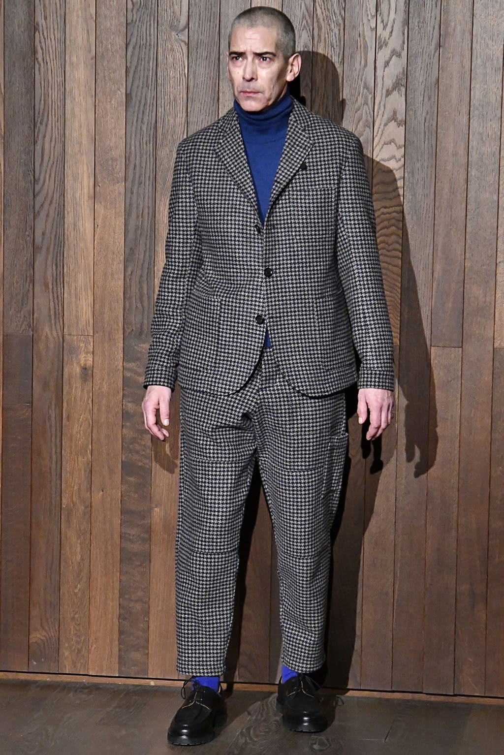 Fashion Week London Fall/Winter 2019 look 13 from the Oliver Spencer collection menswear