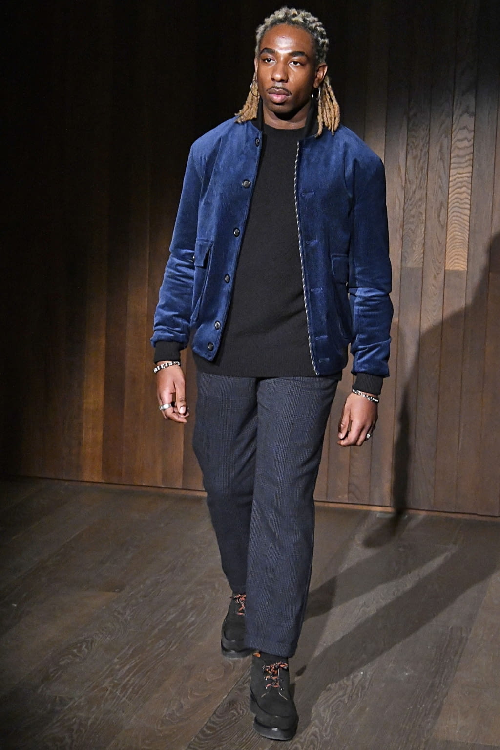 Fashion Week London Fall/Winter 2019 look 14 from the Oliver Spencer collection menswear