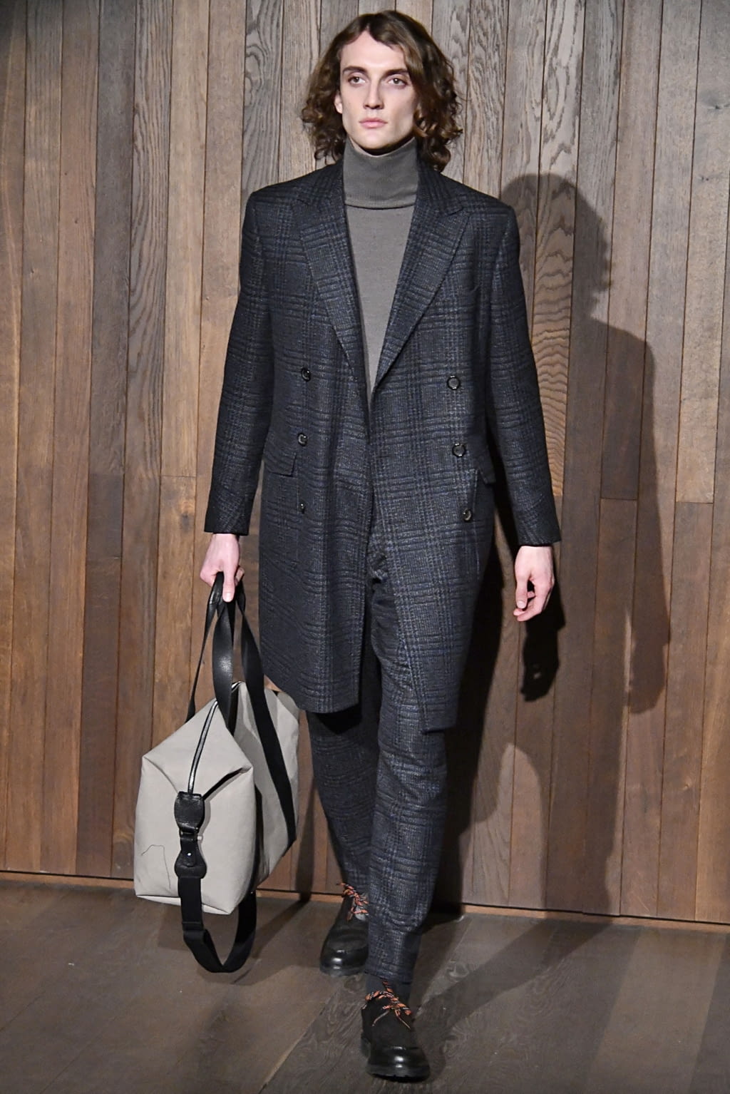 Fashion Week London Fall/Winter 2019 look 17 from the Oliver Spencer collection menswear