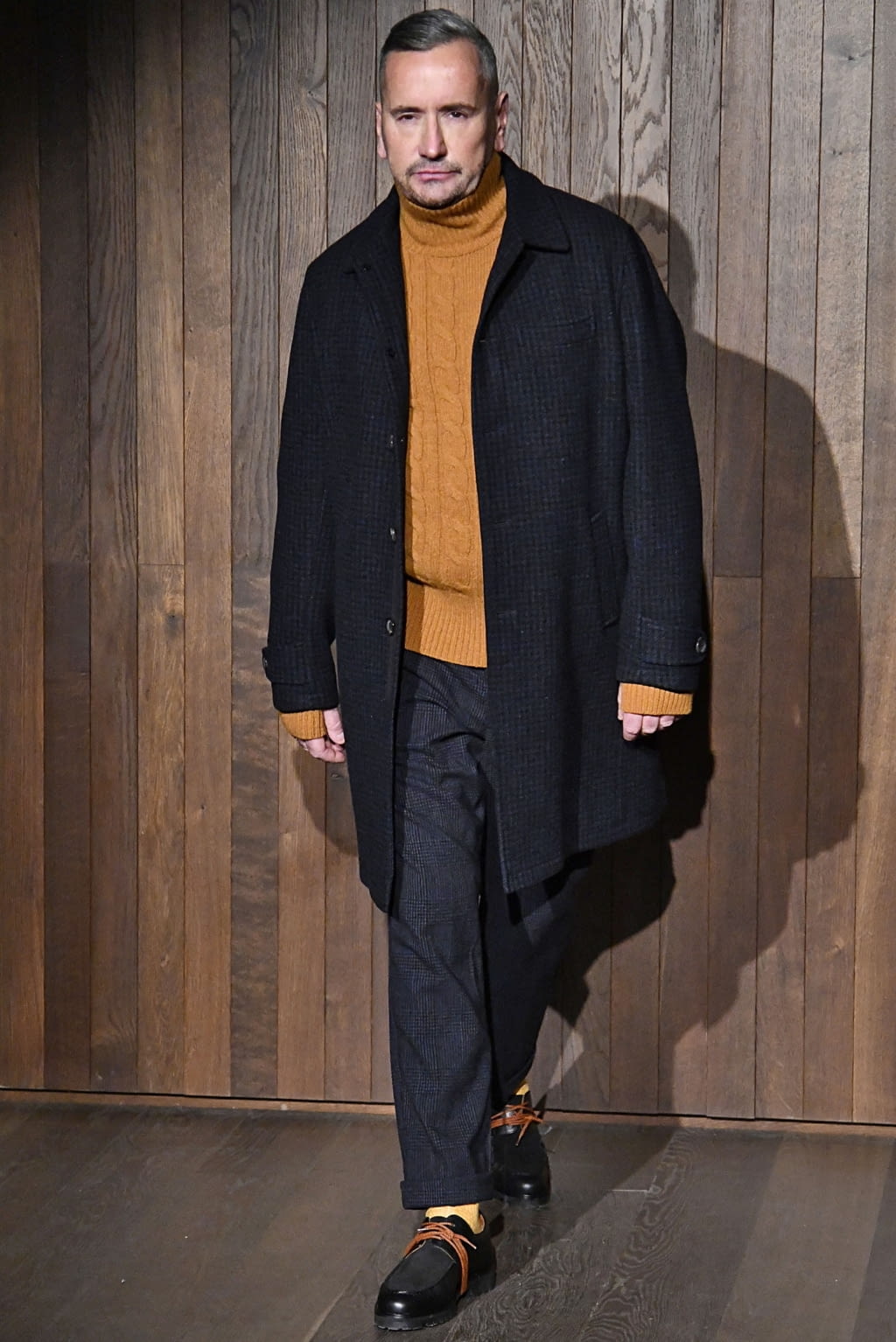 Fashion Week London Fall/Winter 2019 look 19 from the Oliver Spencer collection menswear