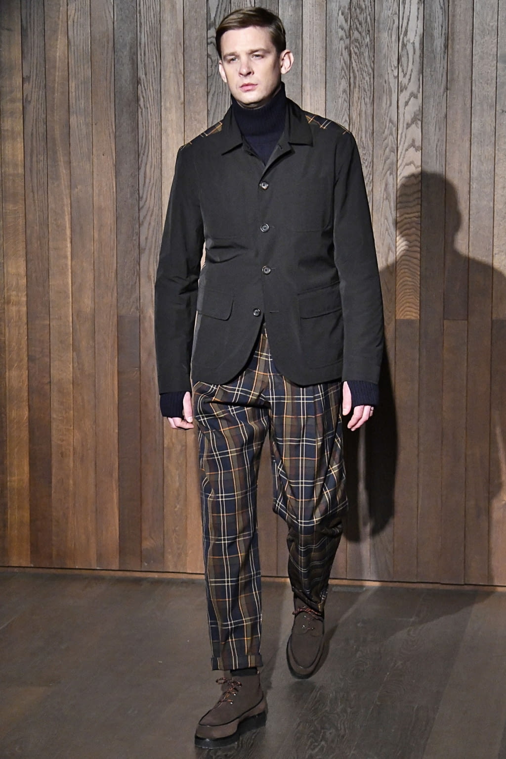 Fashion Week London Fall/Winter 2019 look 23 from the Oliver Spencer collection menswear
