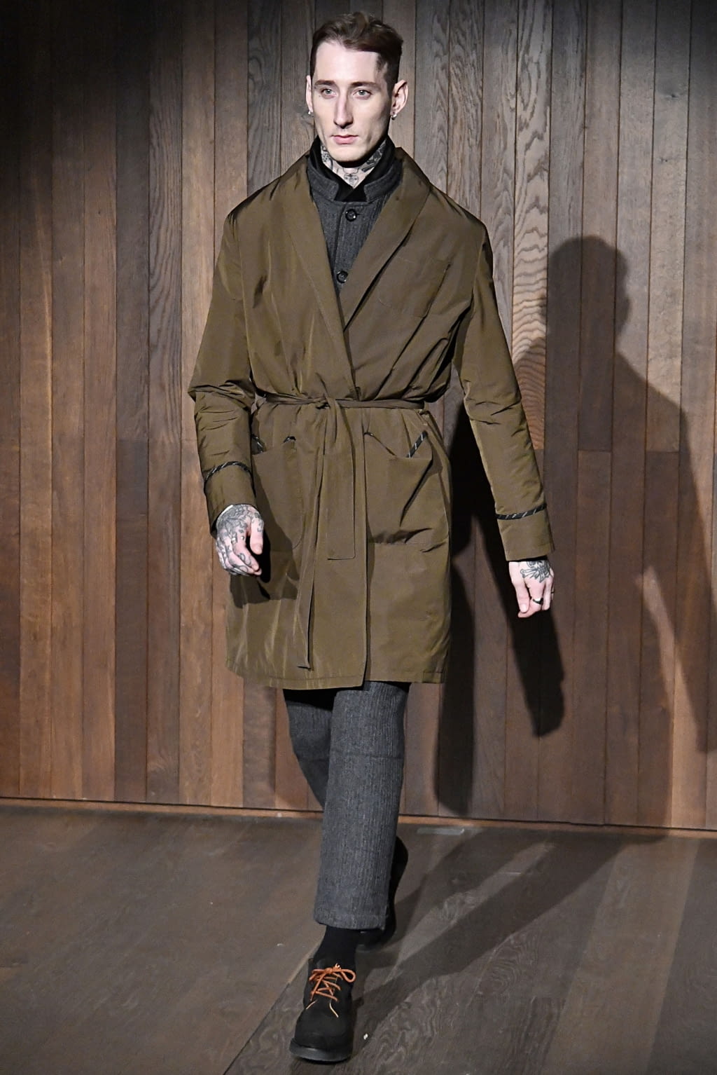 Fashion Week London Fall/Winter 2019 look 31 from the Oliver Spencer collection menswear