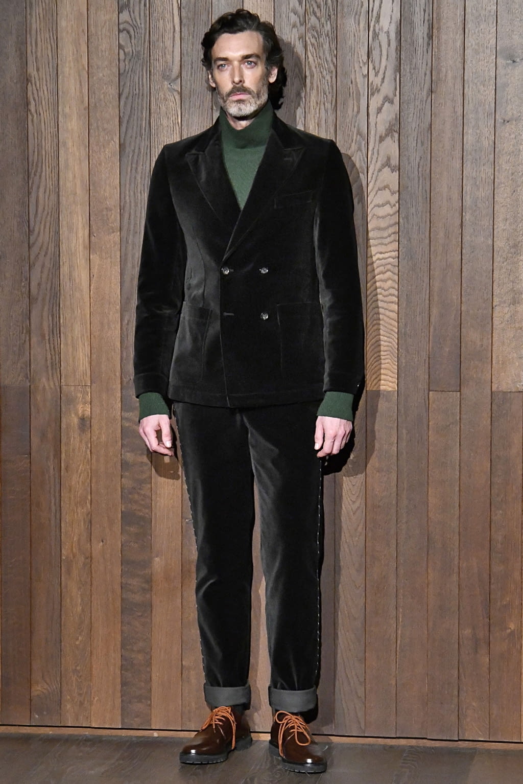 Fashion Week London Fall/Winter 2019 look 32 from the Oliver Spencer collection menswear