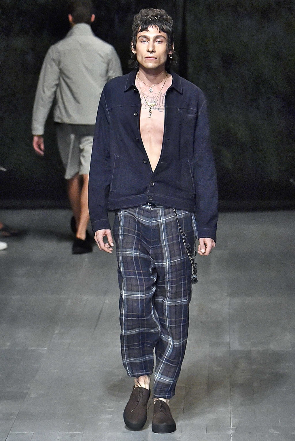 Fashion Week London Spring/Summer 2019 look 9 from the Oliver Spencer collection menswear